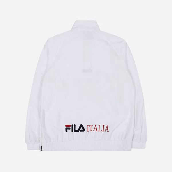 Chaquetas Fila Hombre Blancas - Crema - España 135684HPD